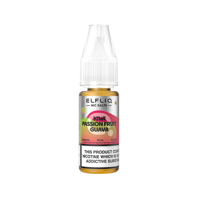 Elf Bar Elfliq Kiwi Passion Fruit Guava Saltnic Vape Juice