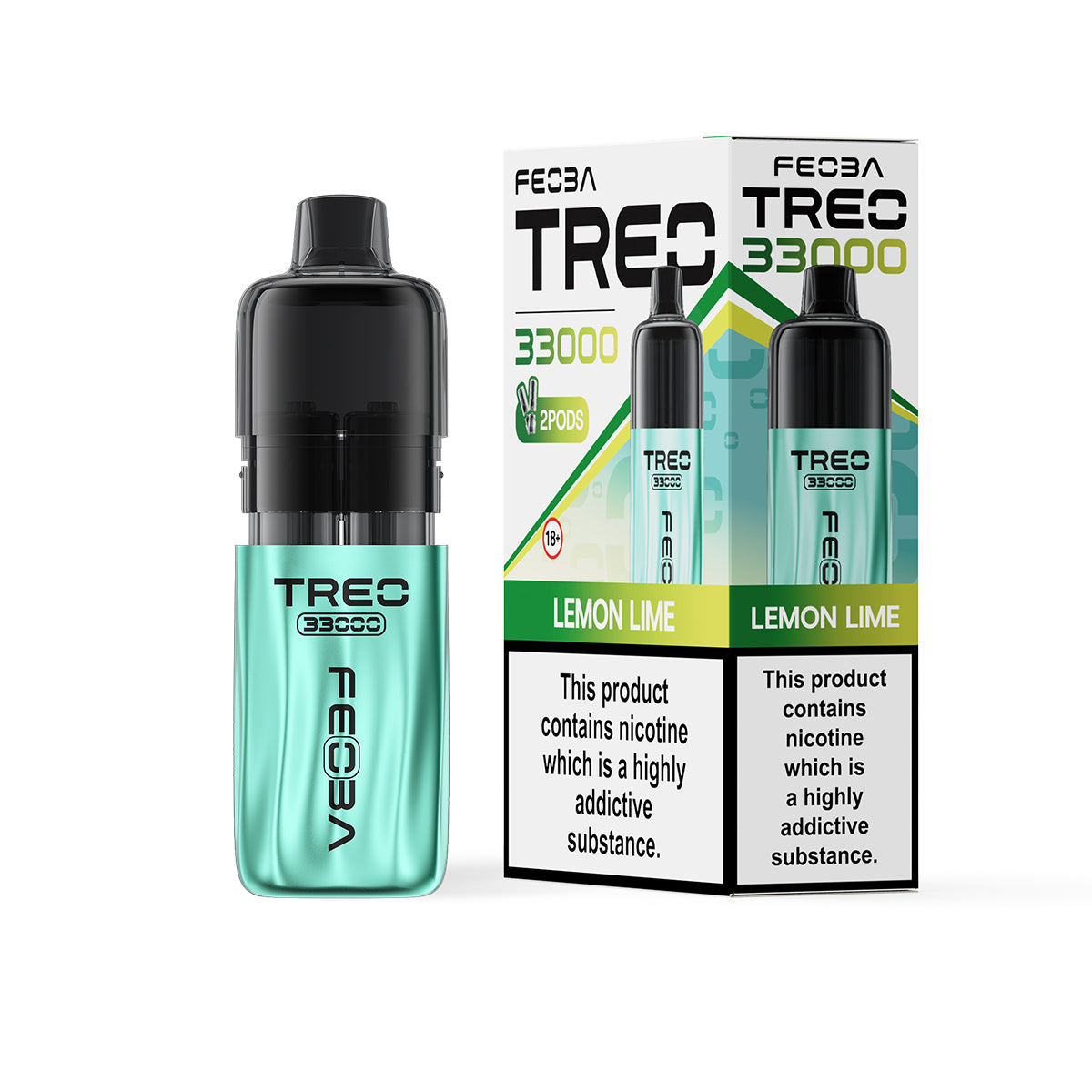Feoba Treo 33K Prefilled Pod Vape Kit