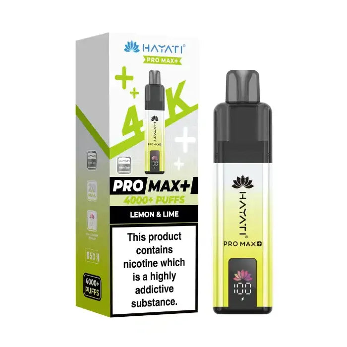 Lemon & Lime Hayati Pro Max Plus 4K Prefilled Pod Kit