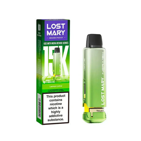 Lemon Lime Lost Mary Nera Fullview Refill Pack - Vape Universe
