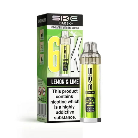 Lemon Lime SKE Bar 6K Prefilled Pod Kit – Vape Universe
