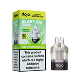 Lime Pomegranate Vaporesso Dojo Blast 10K Prefilled Pod