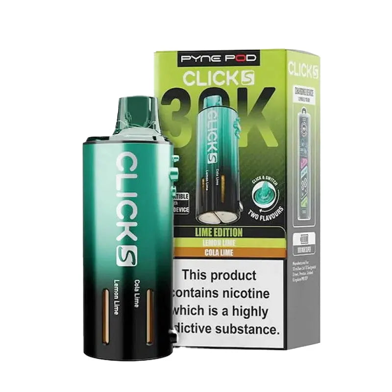 Lime Edition Pyne Pod Click S 30K Refill Pod