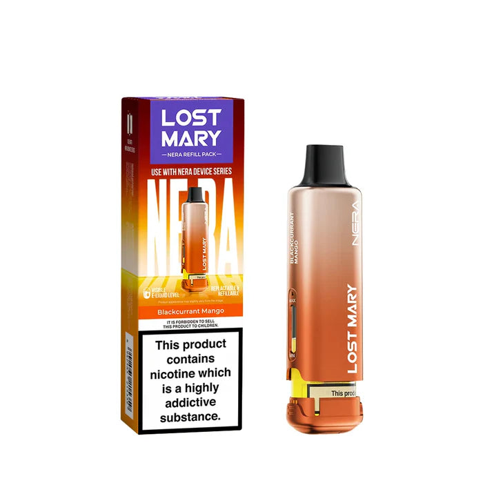 Lost Mary Fullview Blackcurrant Mango refill pods