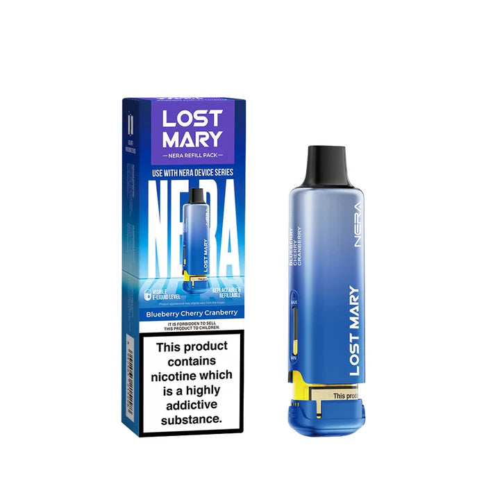 Lost Mary Fullview Blueberry Cherry Cranberry refill pods