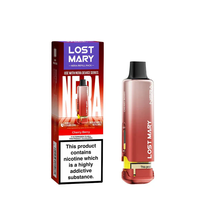 Lost Mary Fullview Cherry Berry refill pods