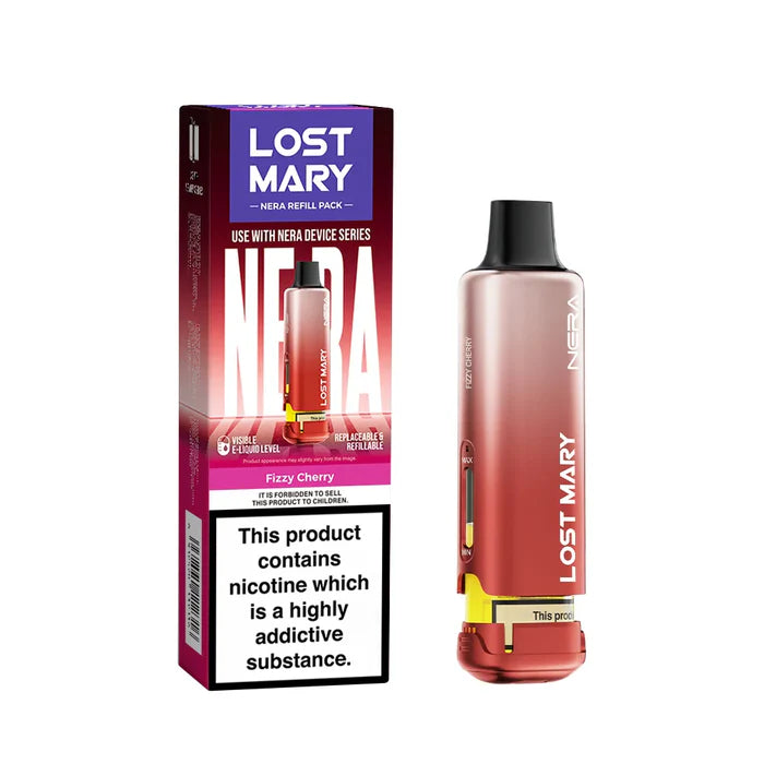 Lost Mary Fullview Fizzy Cherry (Sparkling Cherry) refill pods