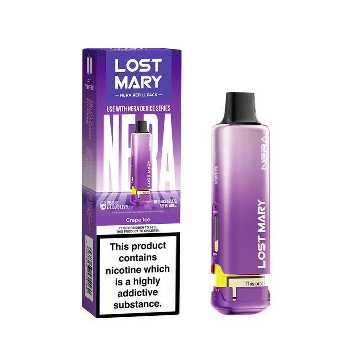 Lost Mary Fullview Grape Ice refill pods