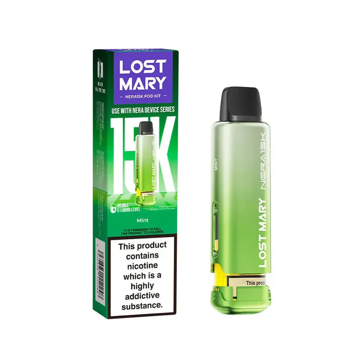 Lost Mary Fullview Mint refill pods