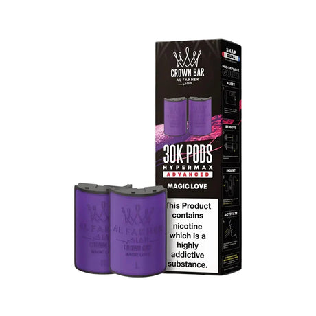 Mangic Love  Al Fakher Hypermax 30K Refill Pack

