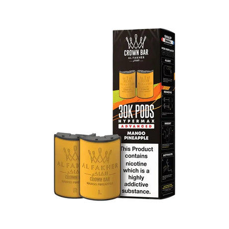 Mango Pineapple Al Fakher Hypermax 30K Refill Pack

