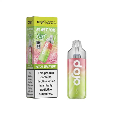 Matcha Strawberry Vaporesso Dojo Blast 10K Fresh Pod Kit