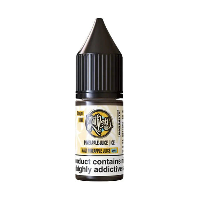 Maui Pineapple Juice On Ice Ruthless Nic Salt E Liquid - 10ml
