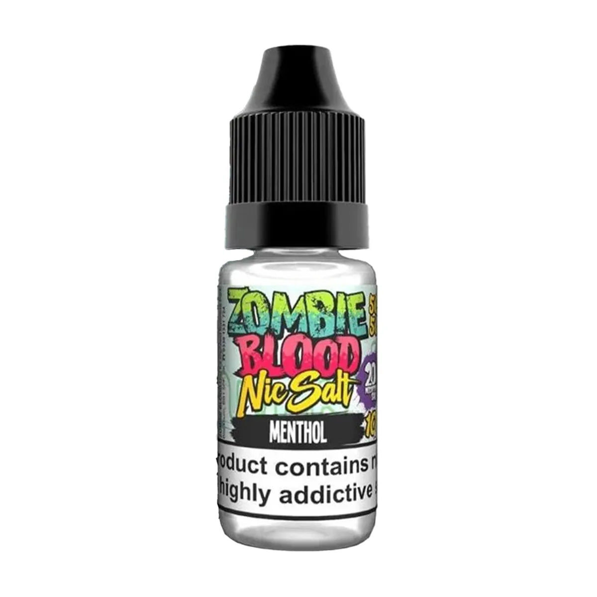 Menthol Zombie Blood Nic Salt E-liquid - 10ml