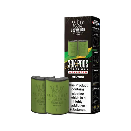 Menthol Al Fakher Hypermax 30K Refill Pack
