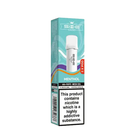 Menthol SKE Crystal Bar 600 Pro Prefilled Pods - Vape Universe