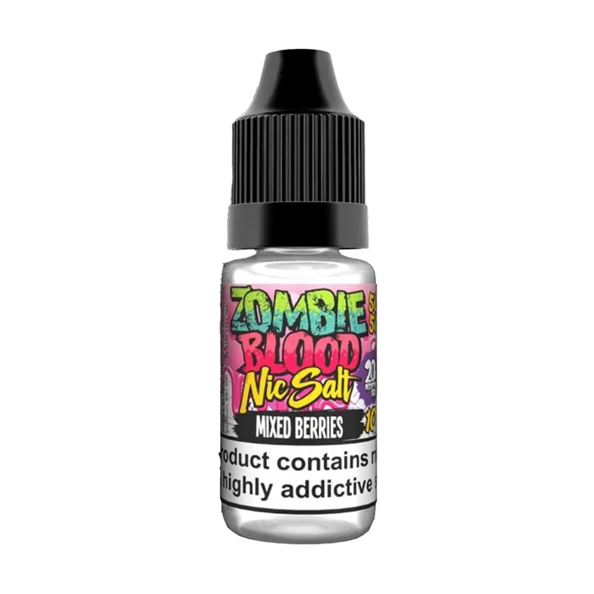 Mixed Berries Zombie Blood Nic Salt E-liquid - 10ml
