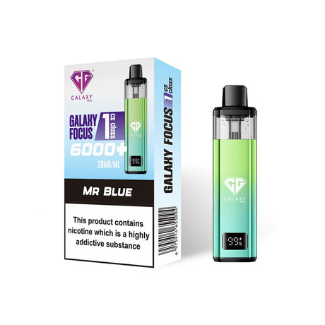 Mr Blue Crystal Galaxy Focus 1 6000 Prefilled Pod Kit
