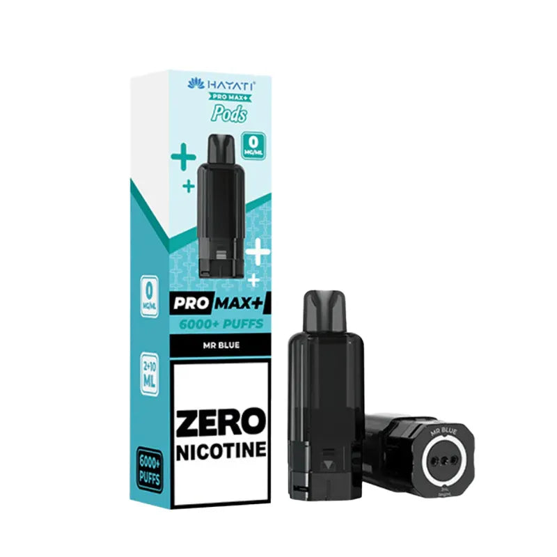 Mr Blue Hayati Pro Max Plus 0 Nicotine Pods Vape Universe
