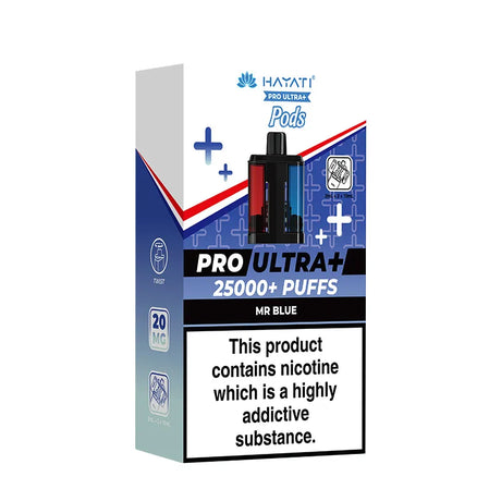 Mr Blue Hayati Pro Ultra Plus 25K Refill Pods Vape Universe
