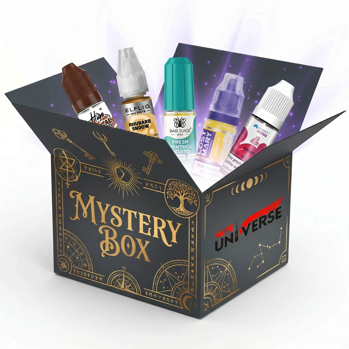 Nic Salt Mystery Box - 10 Random Nic Salts Vape Universe