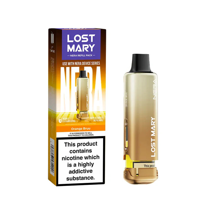 Orange Bruu Lost Mary Nera Fullview Refill Pack - Vape Universe
