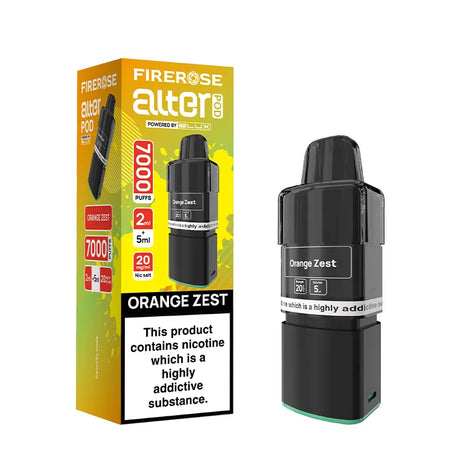 Orange Zest Elux Firerose Alter 7000 Prefilled Pods