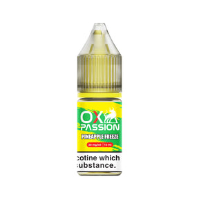Ox Passion Pineapple Freeze Vape Liquid By Oxva Vape