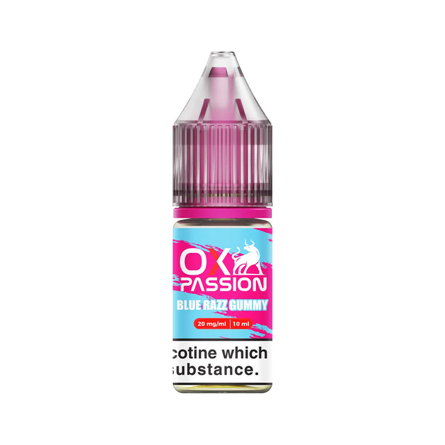 Oxva Ox Passion Blue Razz Gummy Nic Salt E-Liquid
