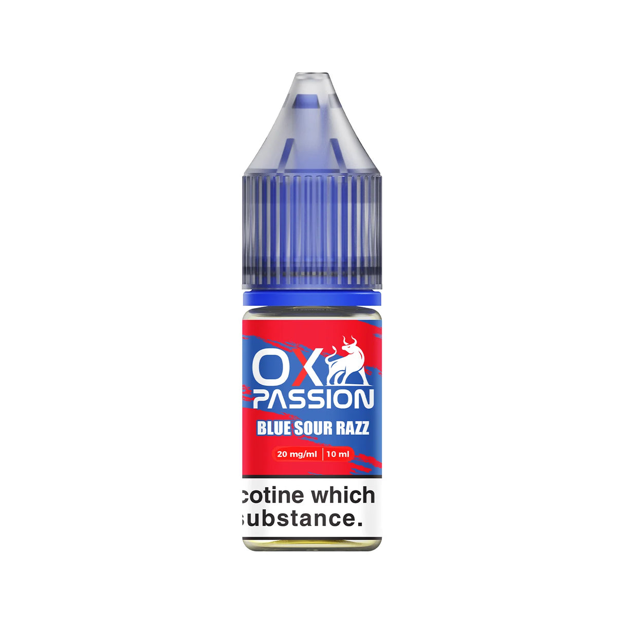 Oxva Ox Passion Blue Sour Razz Nic Salt E-Liquid