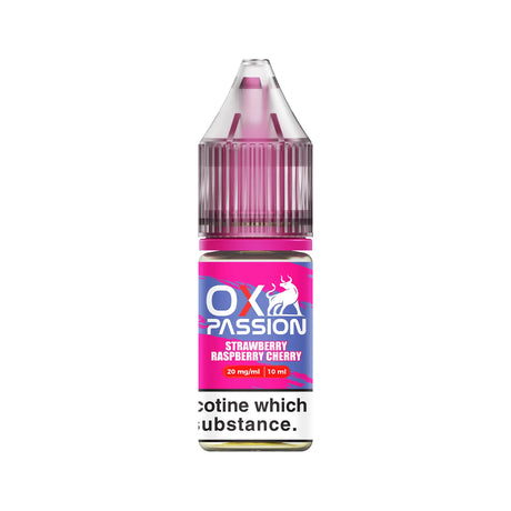 Oxva Ox Passion Strawberry Raspberry Cherry Nic Salt E-Liquid