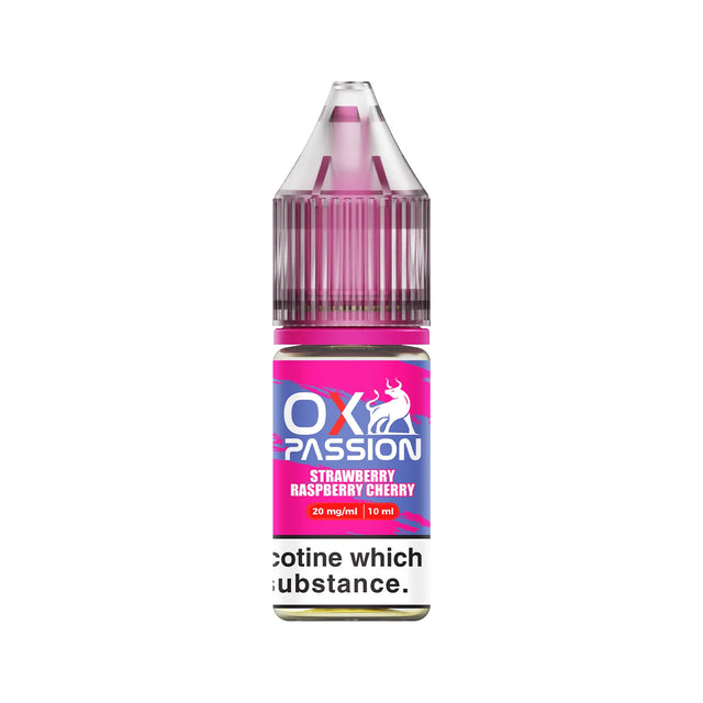 Oxva Ox Passion Strawberry Raspberry Cherry Nic Salt E-Liquid
