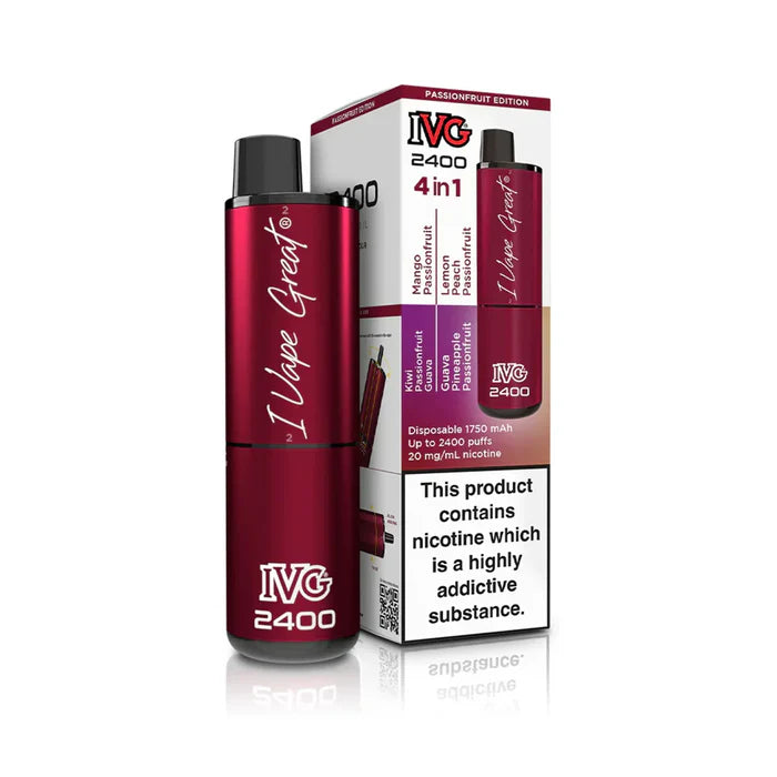 Passionfruit Edition IVG 2400 Prefilled Pod Kit
