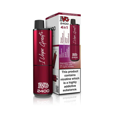 Passionfruit Edition IVG 2400 Prefilled Pod Kit
