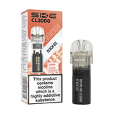 Peach-Ice SKE Crystal CL2000 Prefilled Pods -Vape Universe