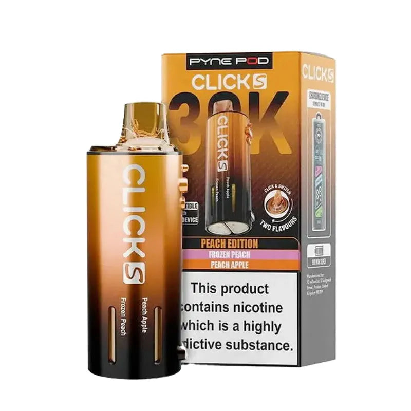 Peach Edition Pyne Pod Click S 30K Refill Pod
