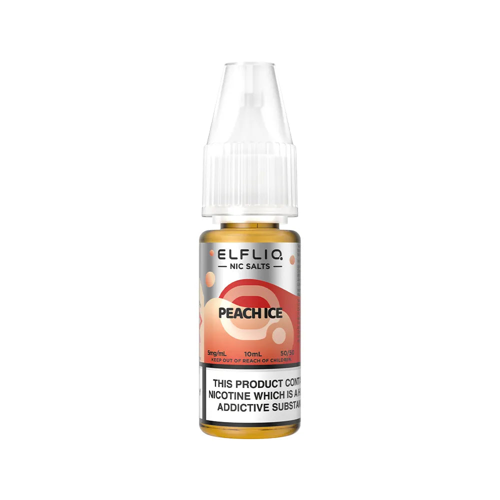 Elf Bar Elfliq Peach Ice Saltnic Vape Juice