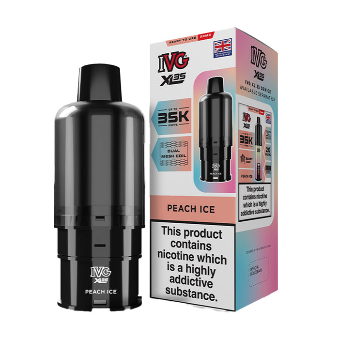 IVG XL 35K Prefilled Pods Peach Ice
