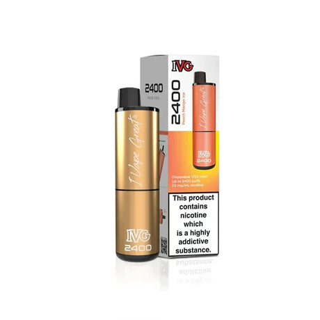 Peach Mango Ice Edition IVG 2400 Prefilled Pod Kit
