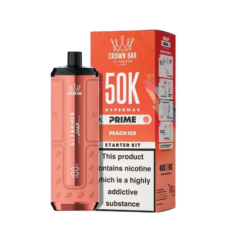 Peach ICE Al Fakhr Hypermax Prime 50K Pod Kit Vape Universe