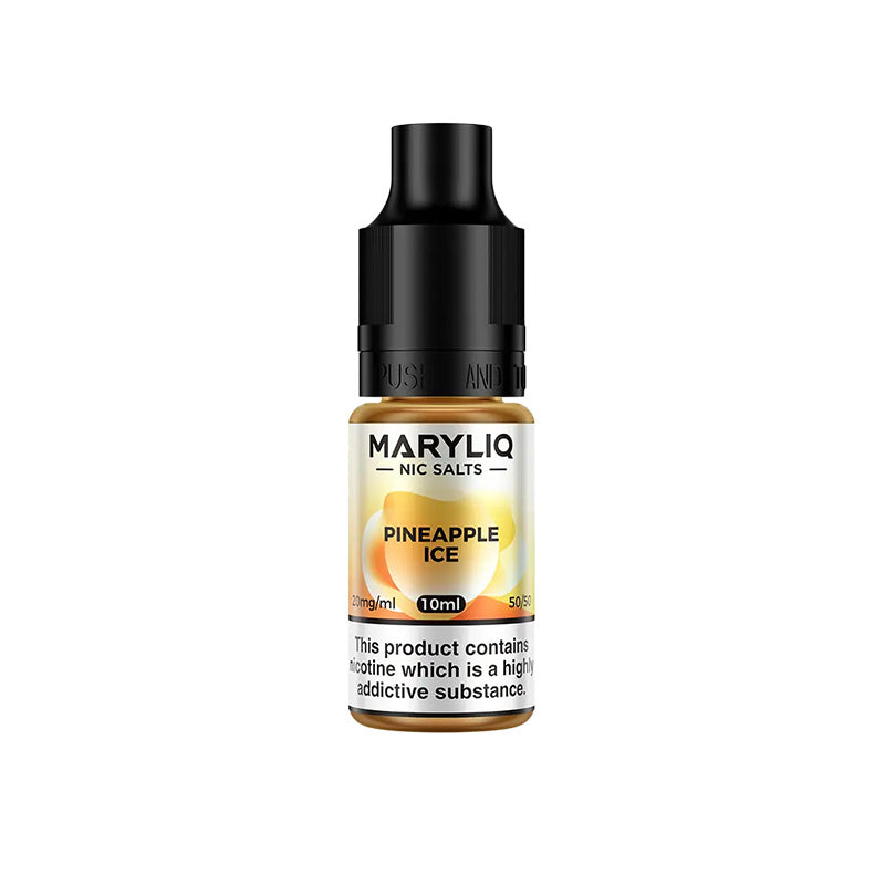 Lost Mary MaryLiq Pineapple Ice Nic Salt E-Liquid – 10ml
