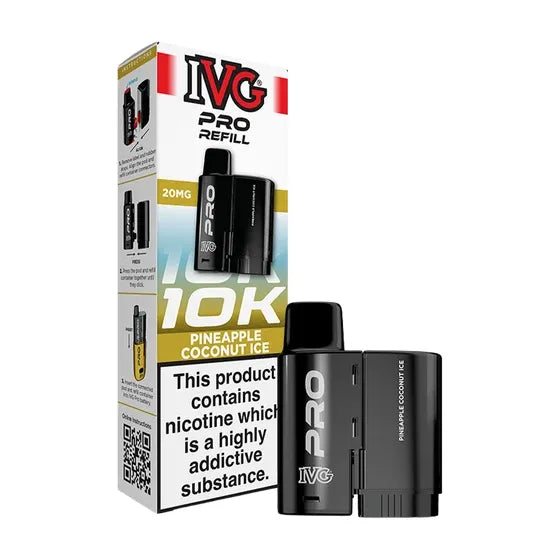 Pineapple Coconut Ice IVG Pro 12 Prefilled Pods