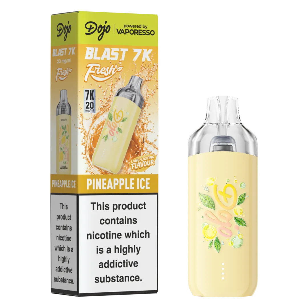 Pineapple Ice Dojo Blast 7K Fresh Pod Kit Vape Universe