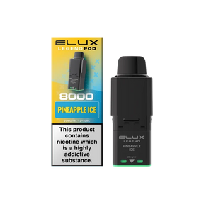 Pineapple Ice Elux Legend 8000 Refill Pods – Vape Universe