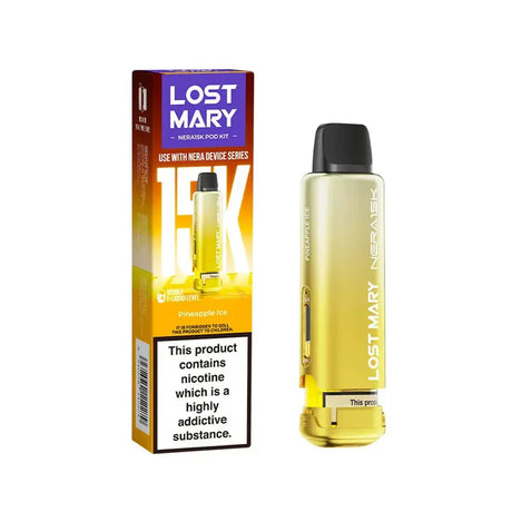 Pineapple Ice Lost Mary Nera Fullview Refill Pack - Vape Universe
