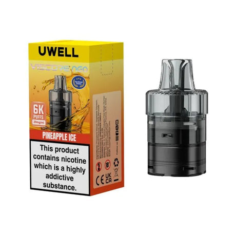 Pineapple Ice Uwell Viscore Neo 6K Refill Pack – Vape Universe