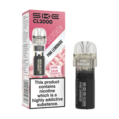 Pink-Lemonade SKE Crystal CL2000 Prefilled Pods -Vape Universe