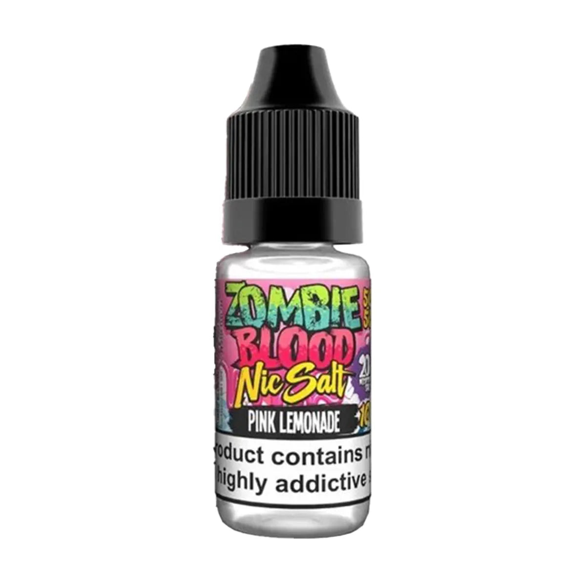 Zombie Blood Pink Lemonade Saltnic Vape Juice
