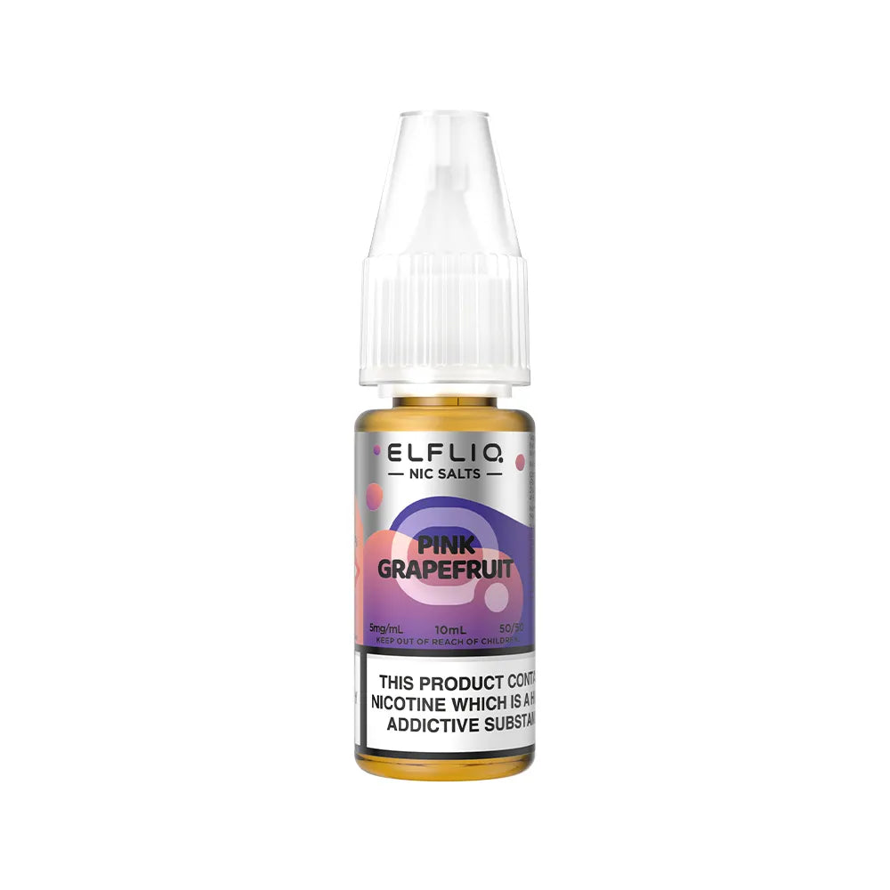 Elf Bar Elfliq Pink Grapefruit Saltnic Vape Juice