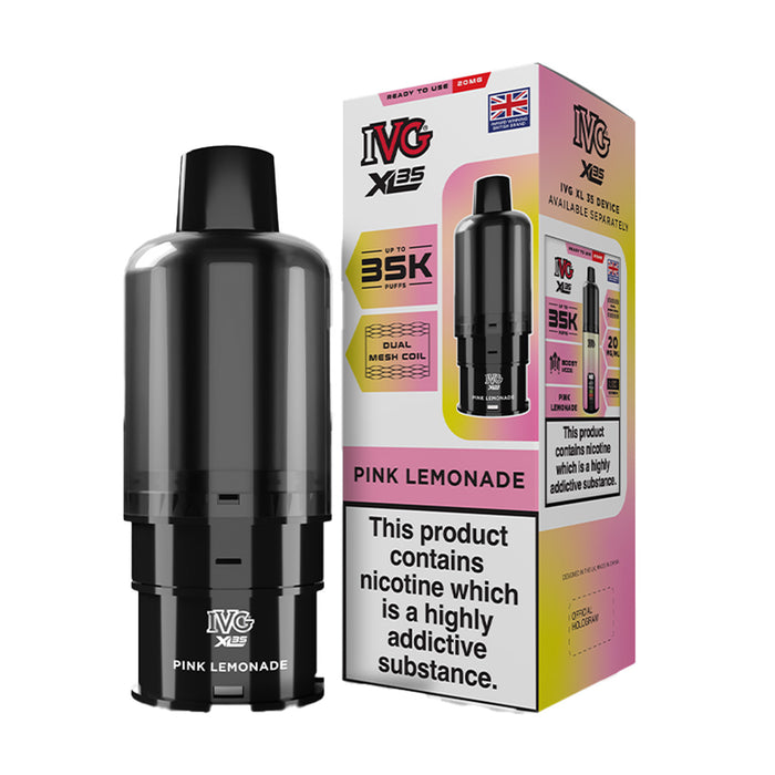 IVG XL 35K Prefilled Pods Pink Lemonade